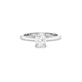 Solitario con Diamante Oval LDG