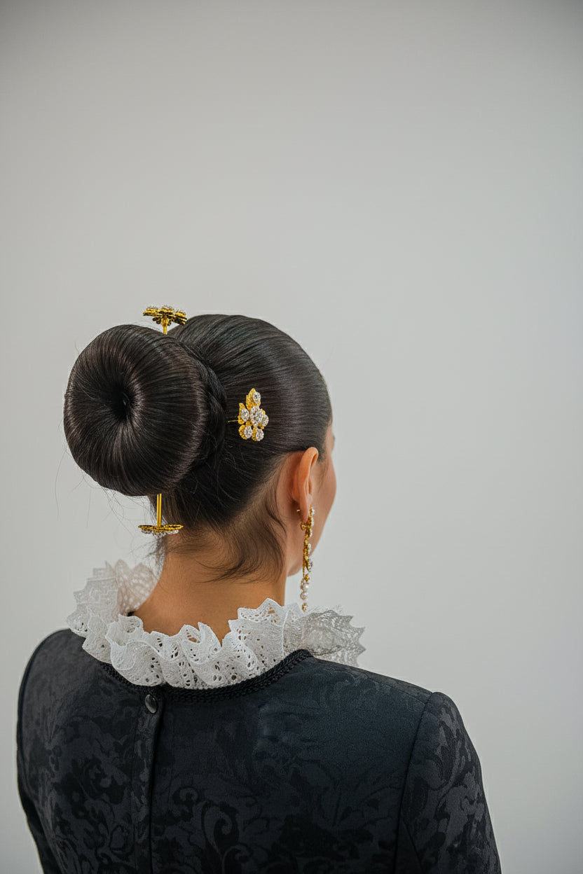Aderezo Flores y Perlas