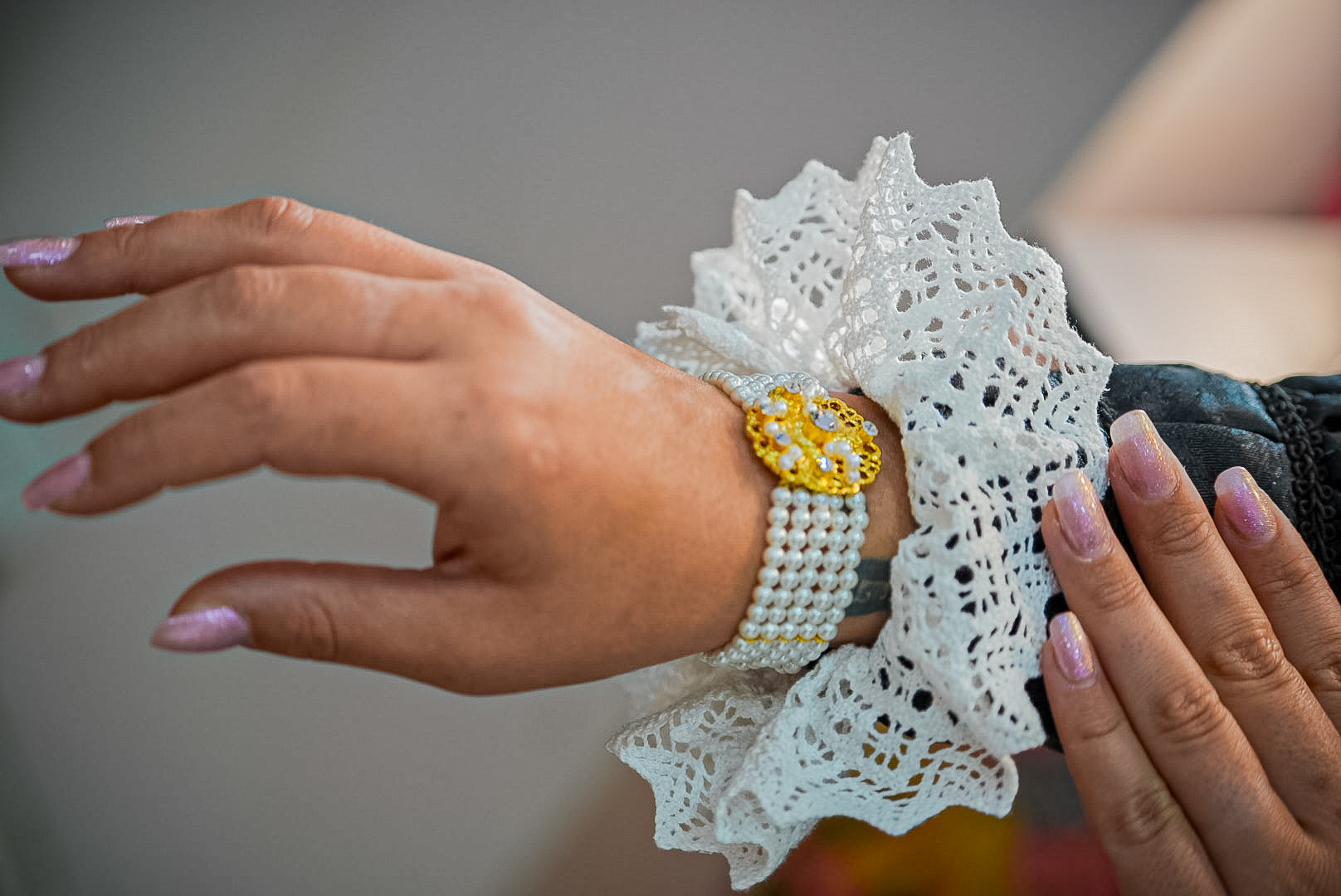 Pulsera perlas