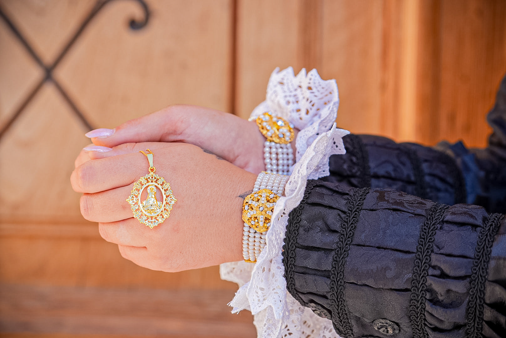 Pulsera perlas cultivada