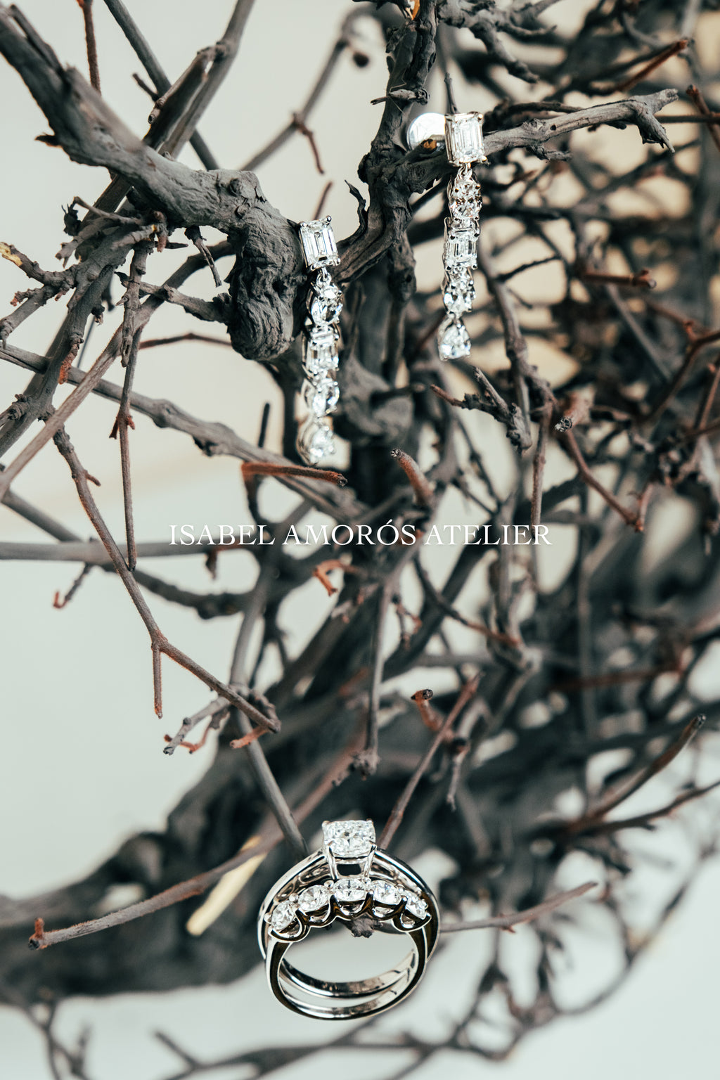Pendientes con 10 diamantes LGD de diferentes tallas