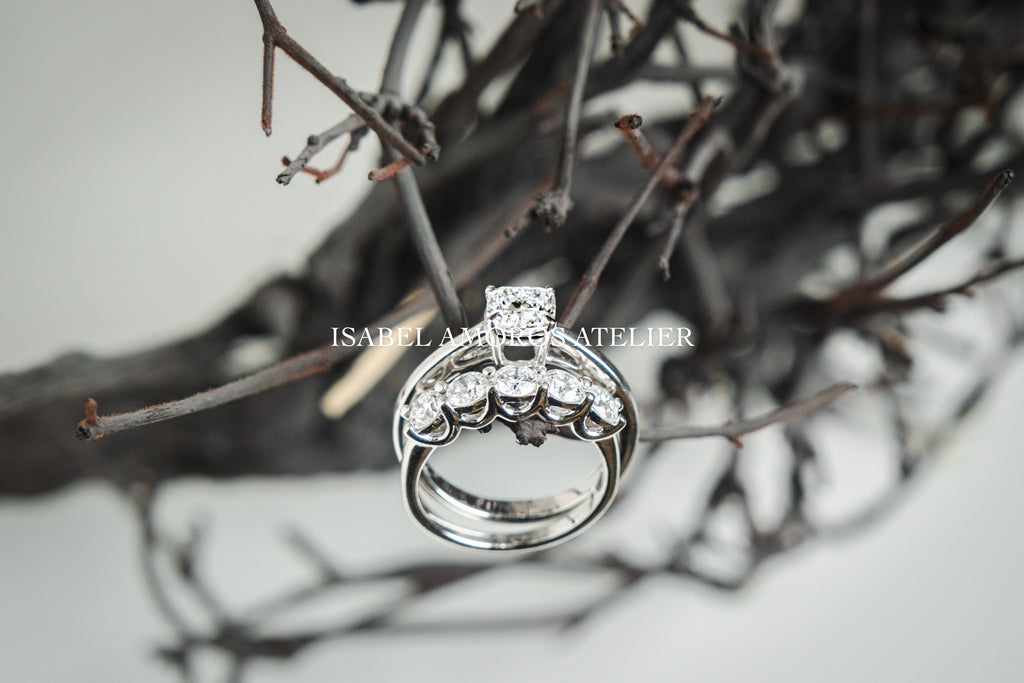 Solitario con Diamante Cuadrado 1ct LDG