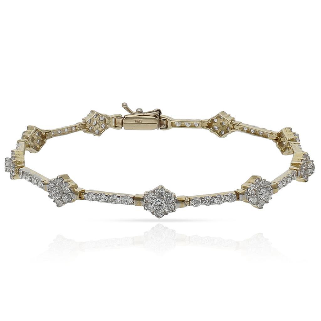 Rosetón oro 18k
