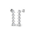 Pendientes 10 diamantes talla brillante LGD