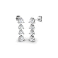 Pendientes 8 diamantes talla brillante LGD