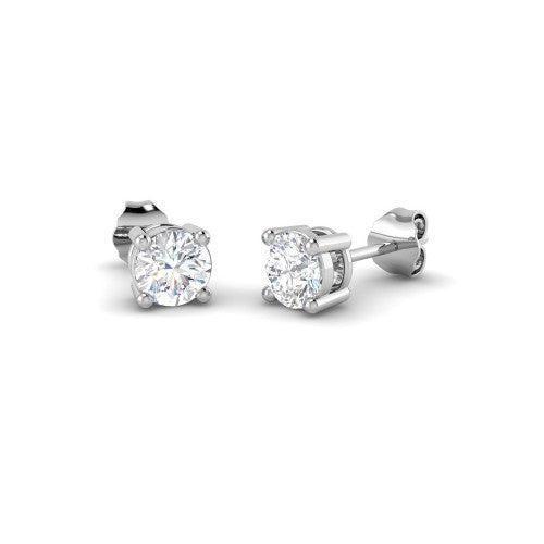 Dormilones con diamantes talla brillante LGD 1ct.