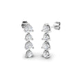 Pendientes 8 diamantes talla brillante LGD (E-F)