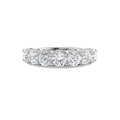 Sortija con 7 diamantes talla brillante 2 ct