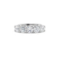 Sortija con 5 diamantes talla brillante 1,63 ct